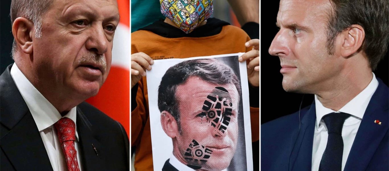 Μακρόν κατά Ερντογάν: Το παίρνει «πάνω του» ο Γάλλος Πρόεδρος για κυρώσεις κατά της Τουρκίας